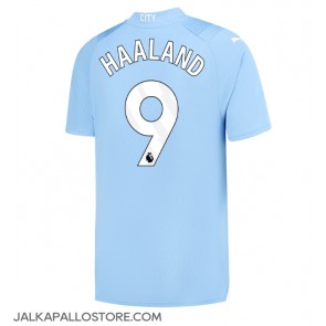 Manchester City Erling Haaland #9 Kotipaita 2023-24 Lyhythihainen